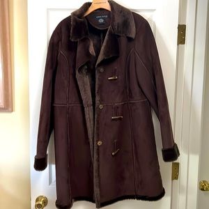Faux sterling winter coat